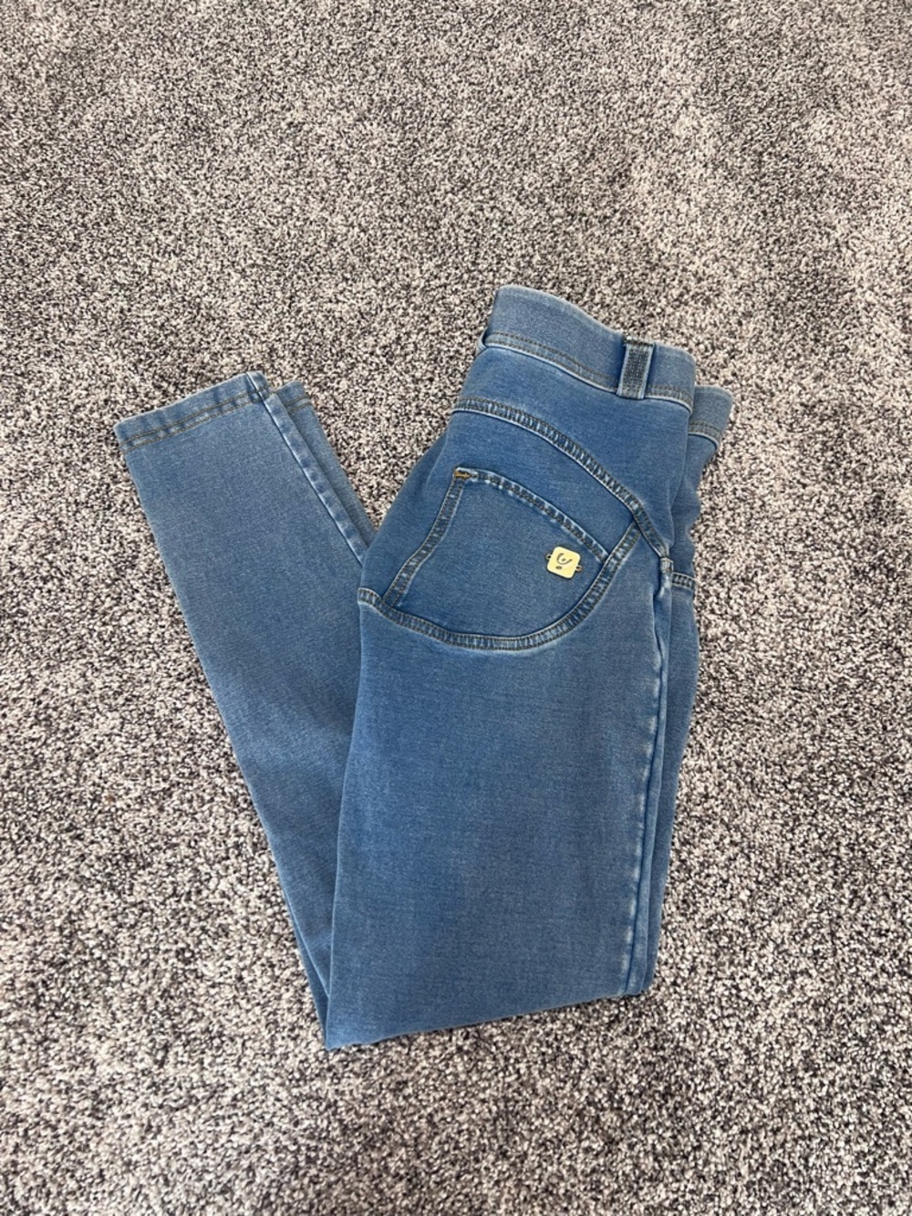 Freddy Blue High-Rise Slim Jeans